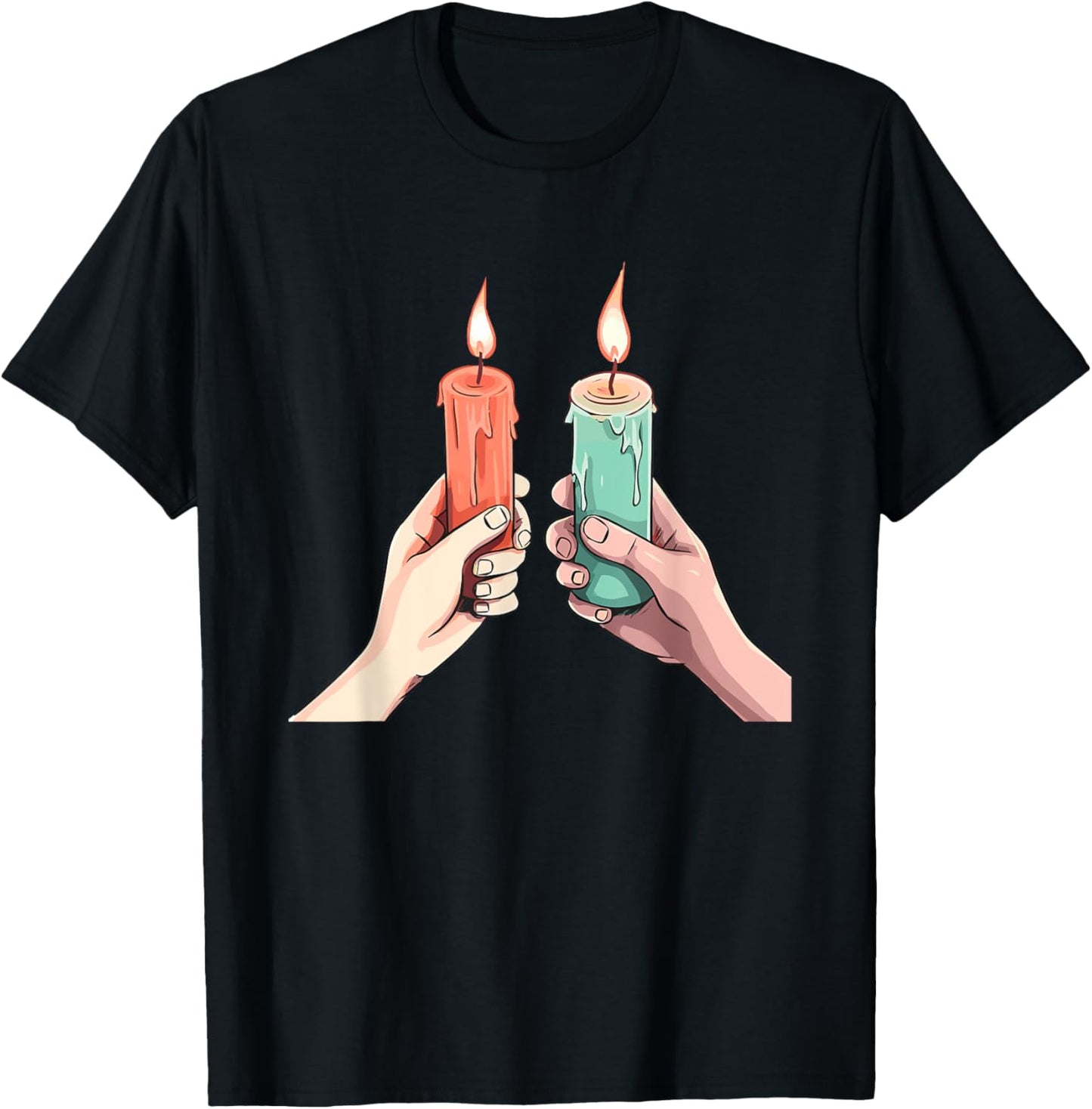 Hand Holding Hand Dipped Candles - Candle Maker