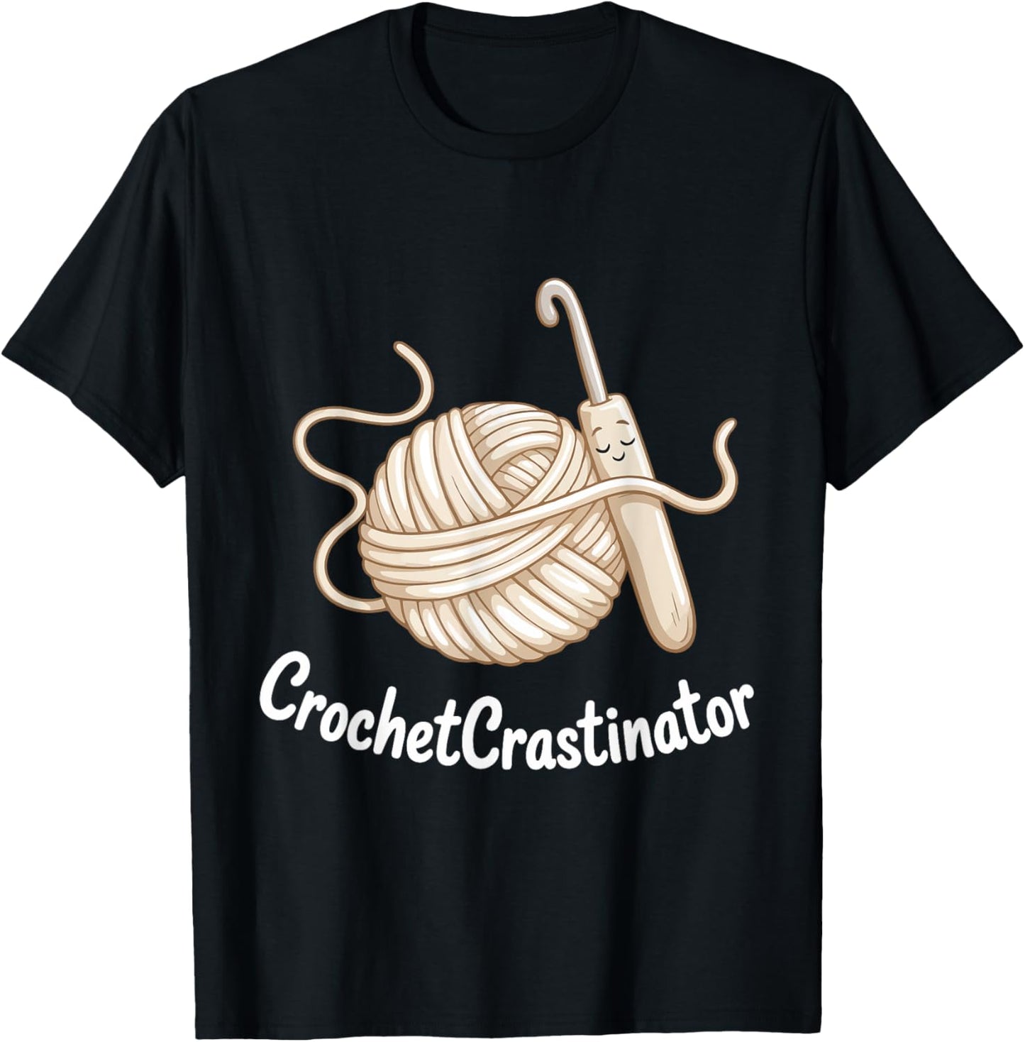 Crochetcrastinator Funny Crochet Yarn Life Hobby Crafters