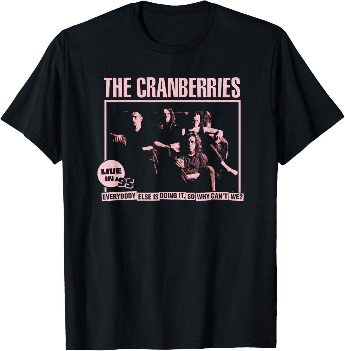The Cranberries Live in '95 Concert Tour Vintage Band