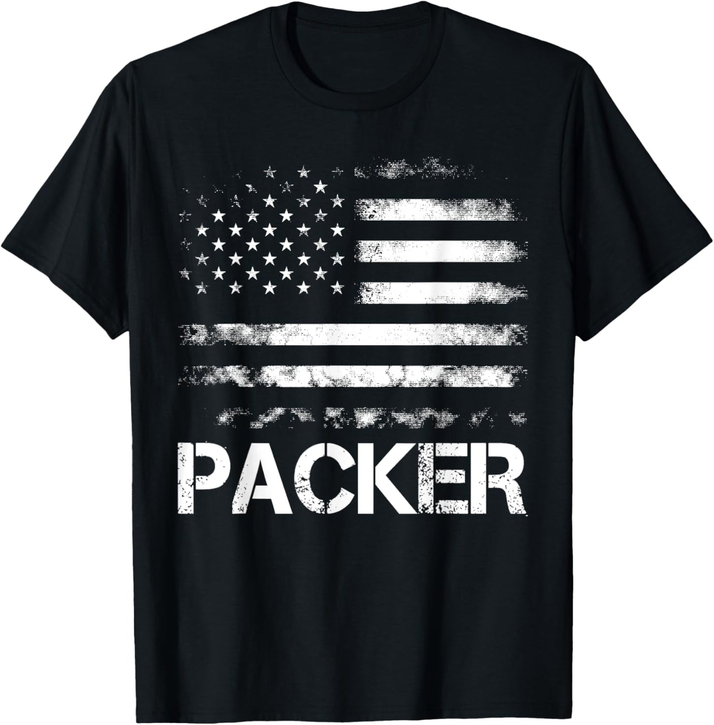 Packer American Flag