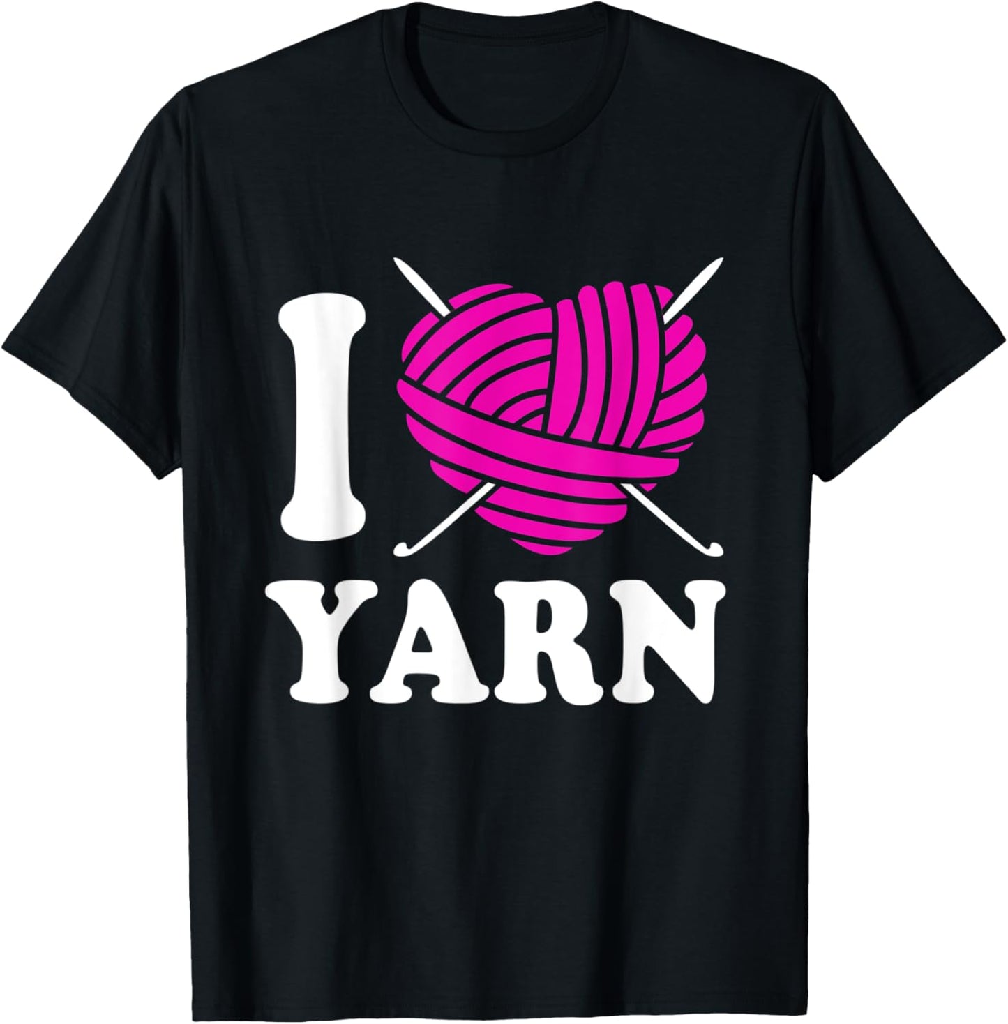Knitting Crochet I Love Yarn