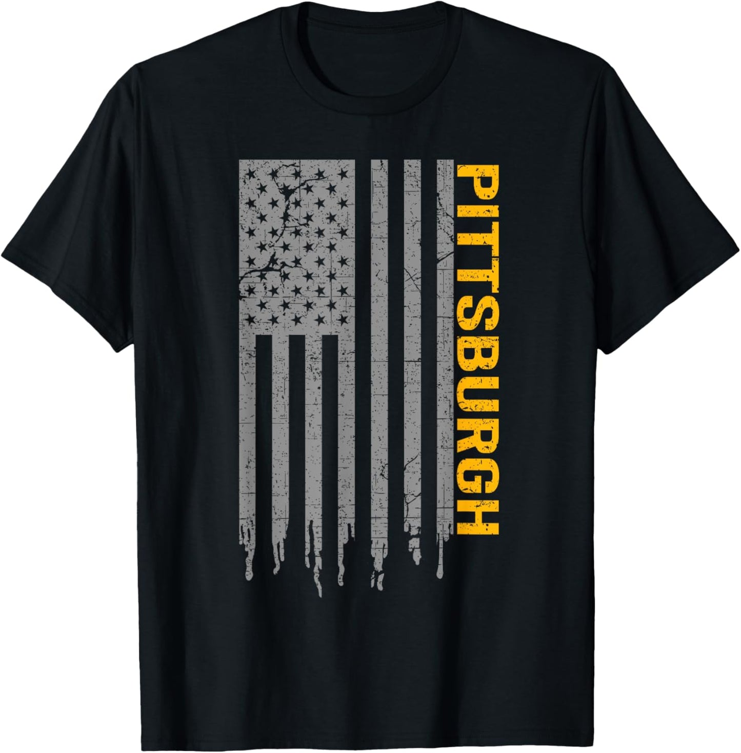 Pittsburgh Usa Flag Patriotic American From Pittsburgh