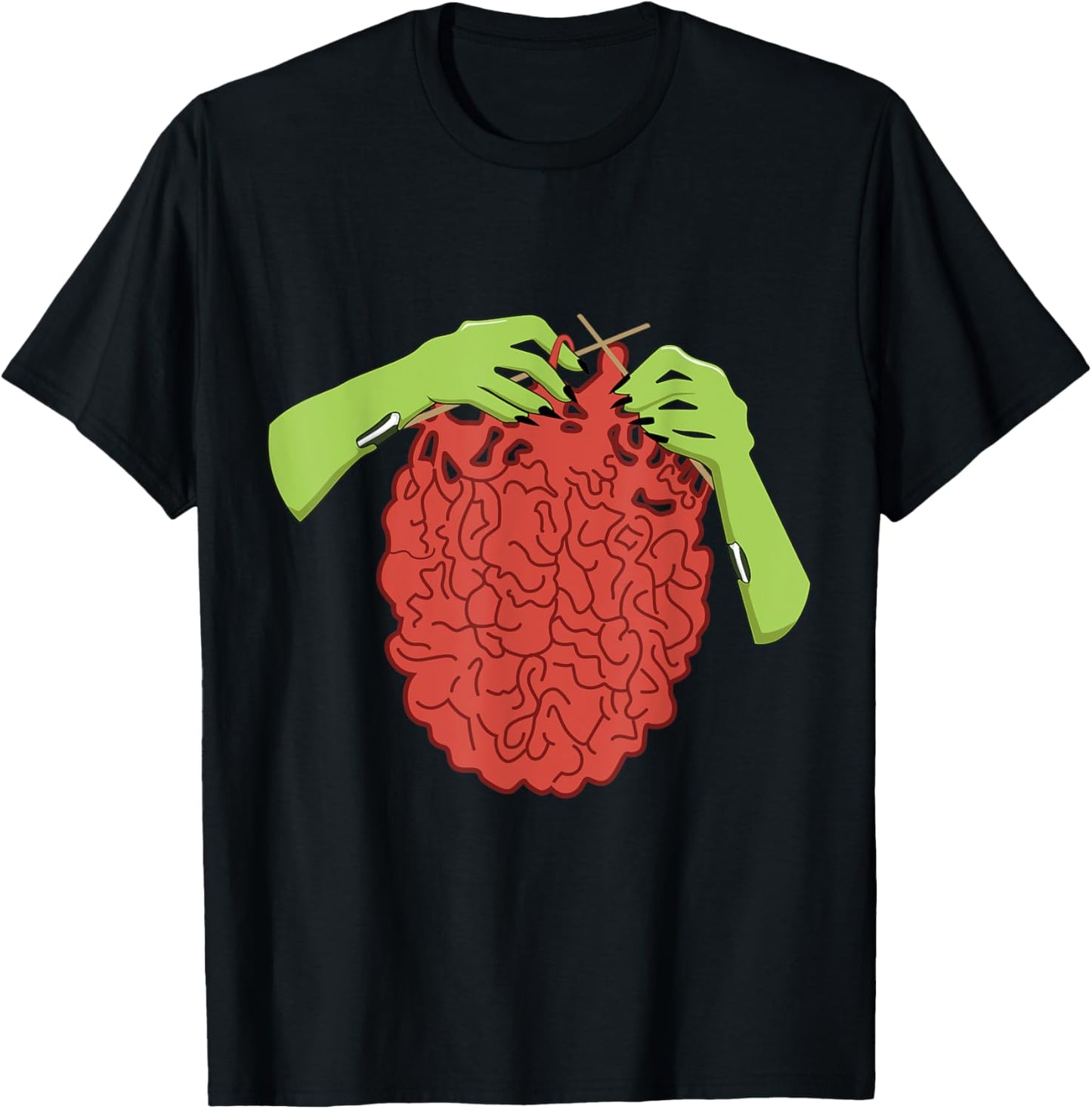 Crochet Heart Funny Crocheting Lover Yarn