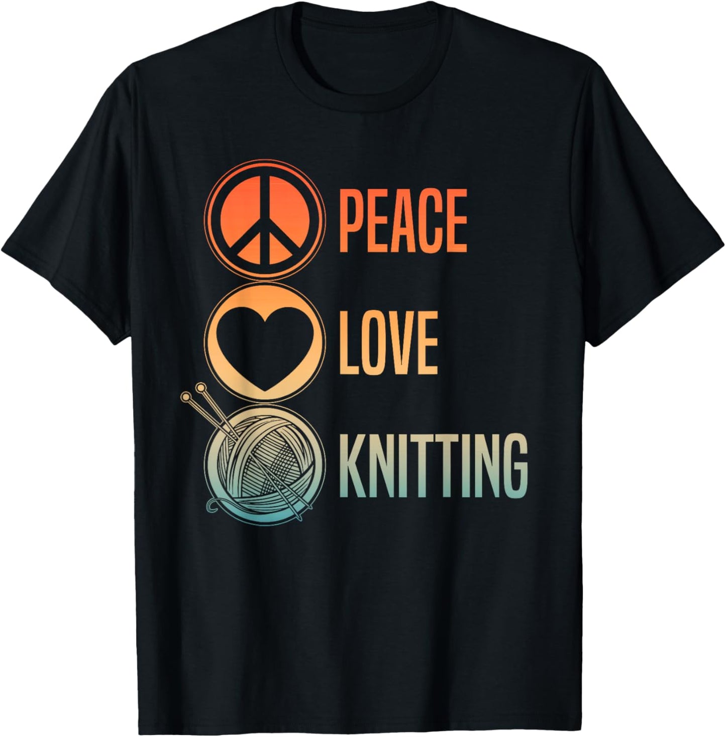 Funny Knitting Art For Women Men Knit Yarn Lover Knitter