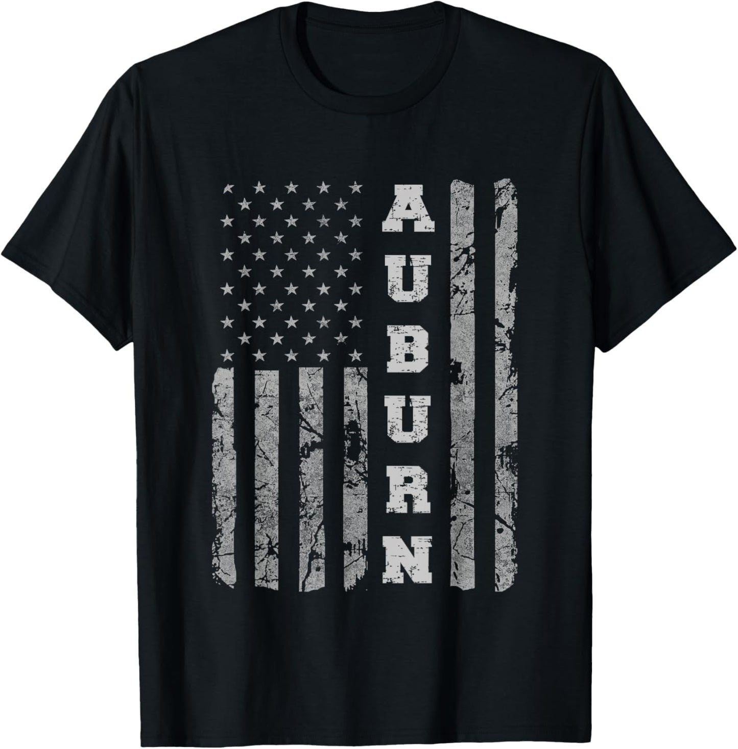 Auburn Alabama American Flag