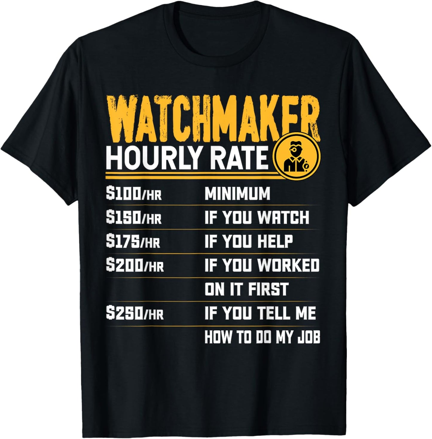 Watchmaker Hourly Rate Horology Horologist Watchmaker