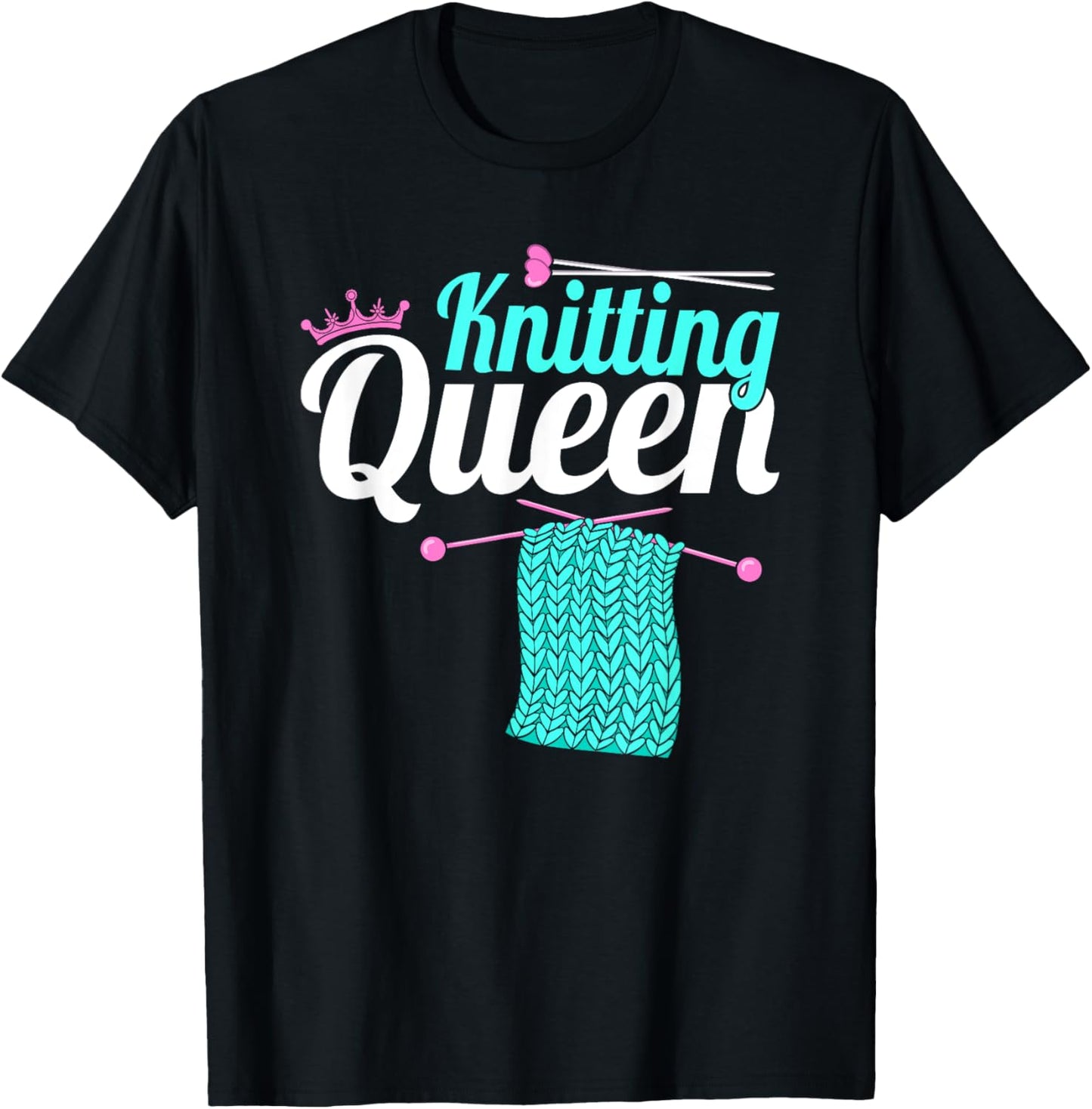 Knitting Queen Mom Yarn Crochet Knitter