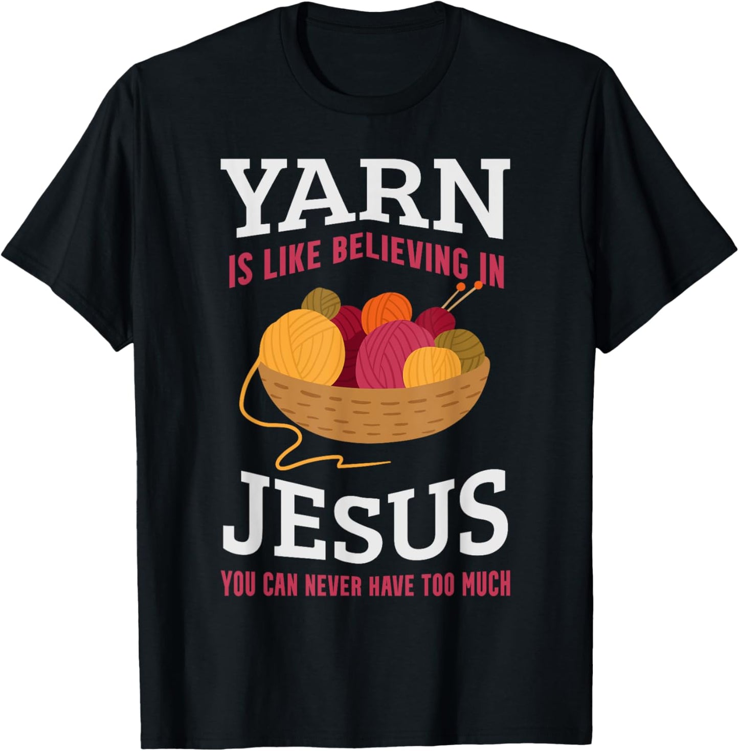 Yarn is like believing in Jesus