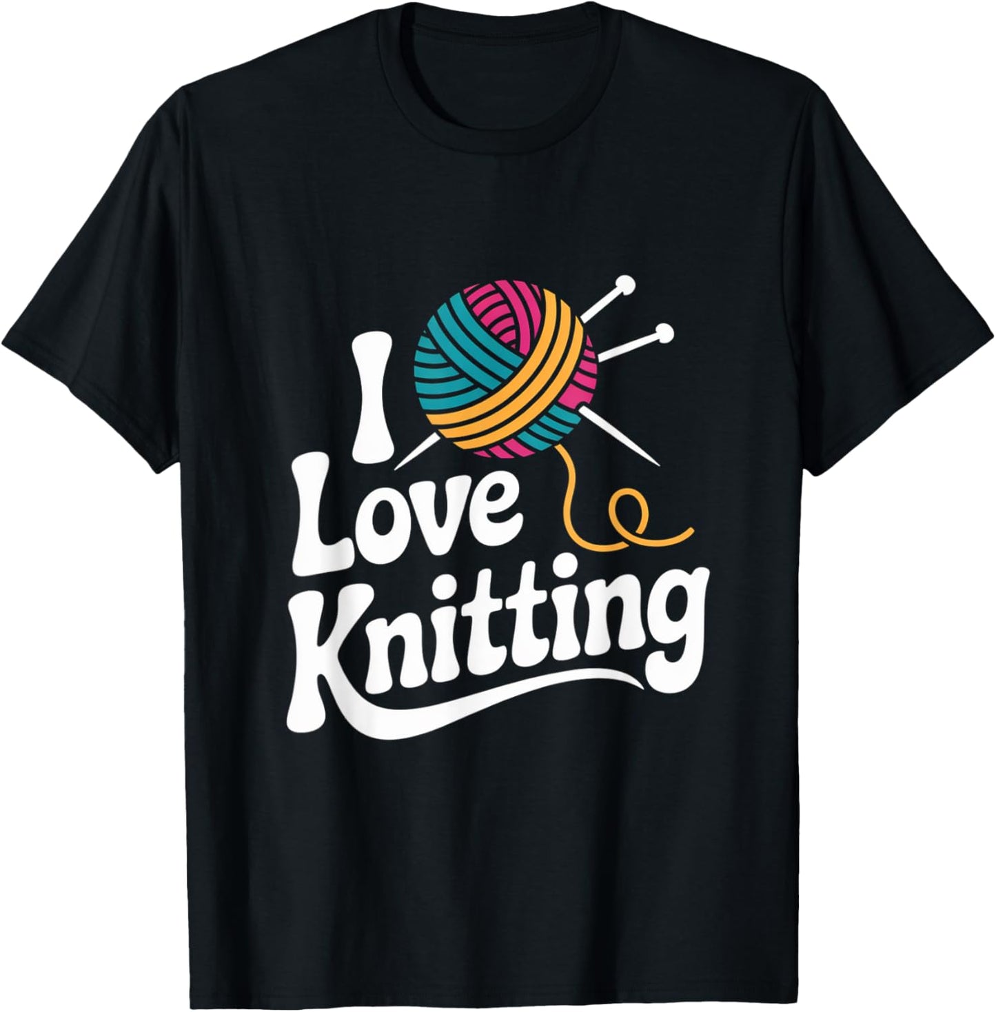 I Love Knitting Yarn Ball Passion