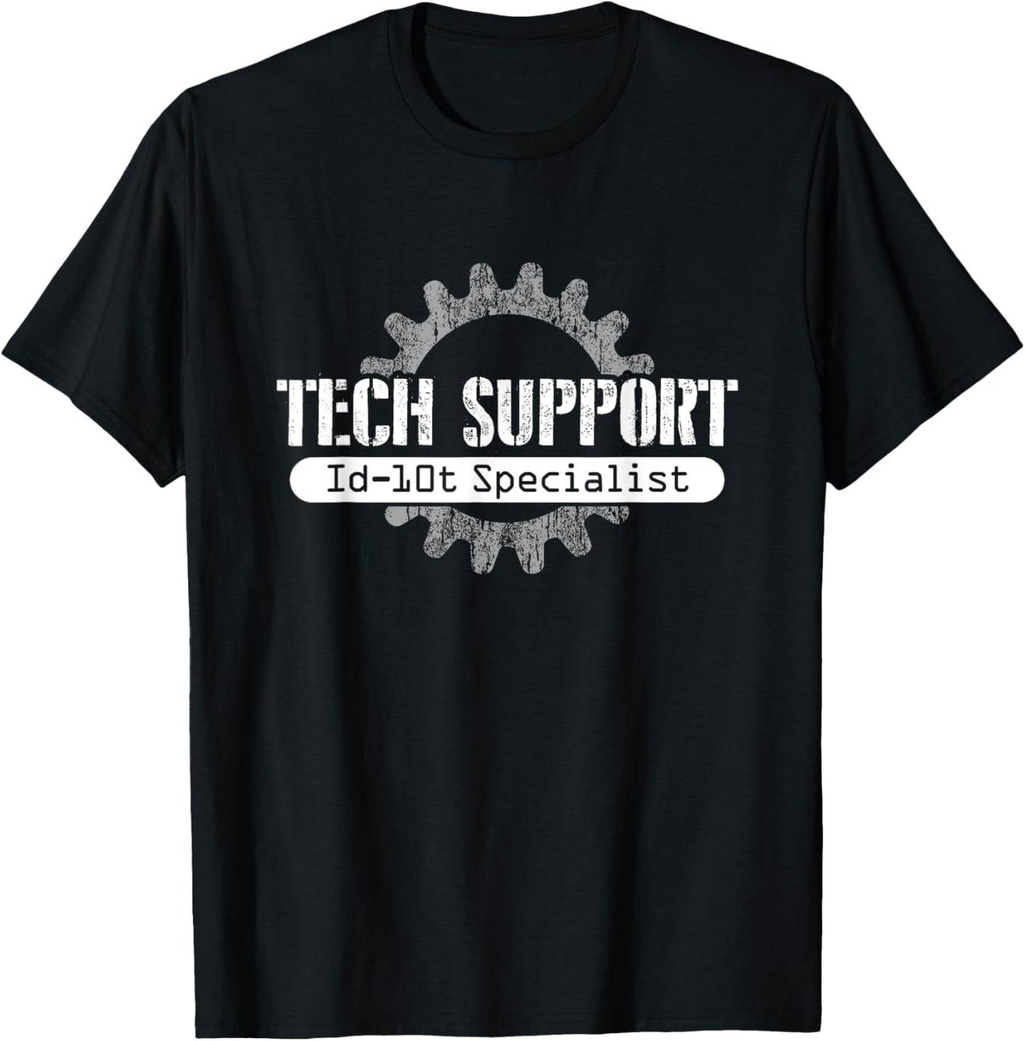 Funny Tech Support ID10T Computer Idiot Joke