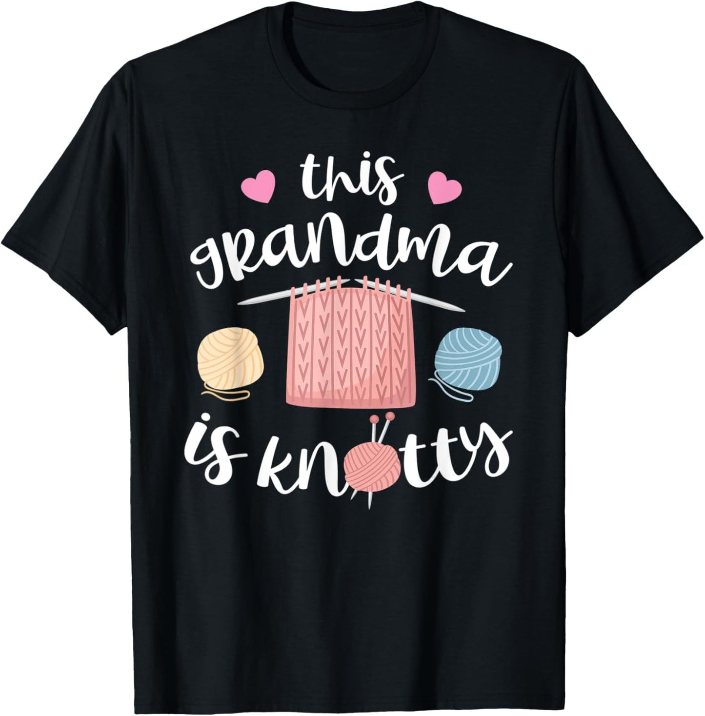 This Grandma is knitty yarn knitting Gift