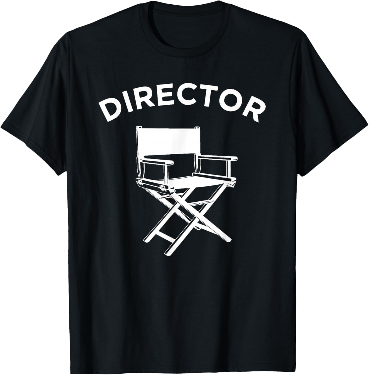 Movie Director T-Shirt, Filmmaker Director Chair Tee