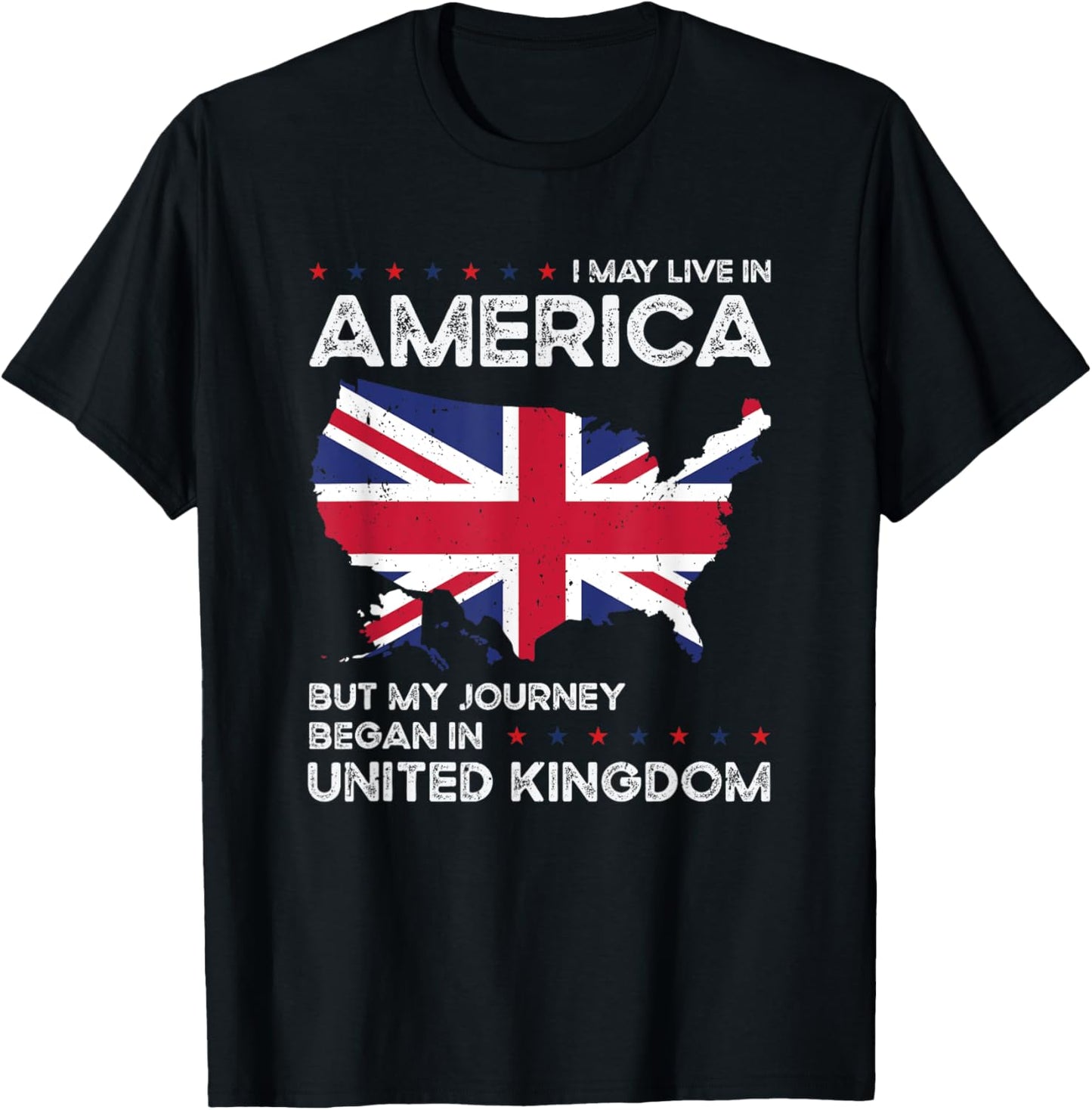 British American Patriot Usa Grown United Kingdom Uk Us Flag