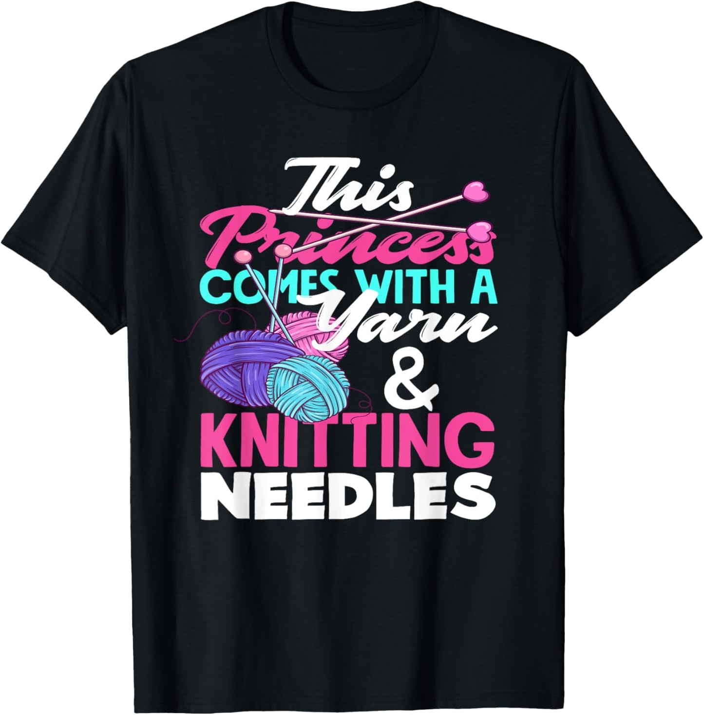 Knitting This Princess Comes With Yarn And Knitting Needels