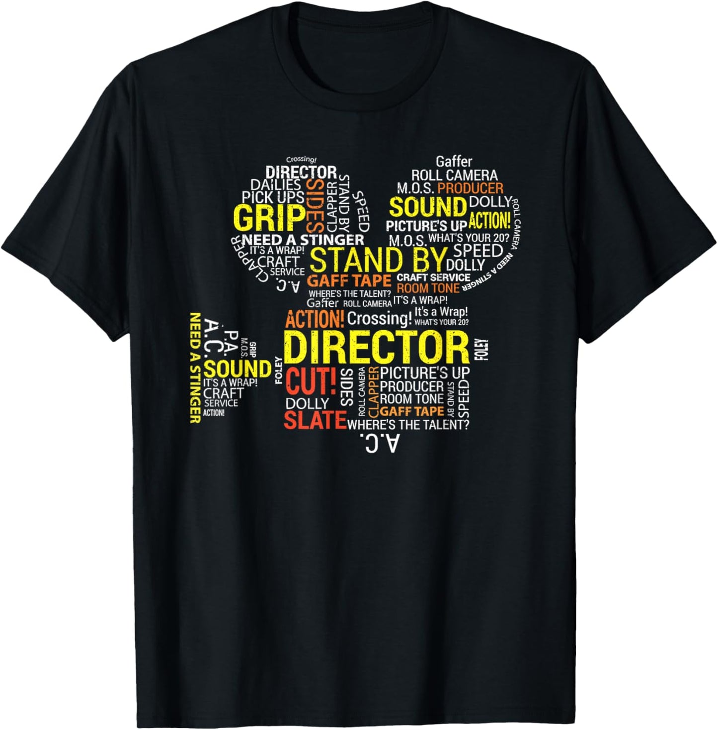 Filmmaker T-shirt for Directors - What's Said on Set - Gift