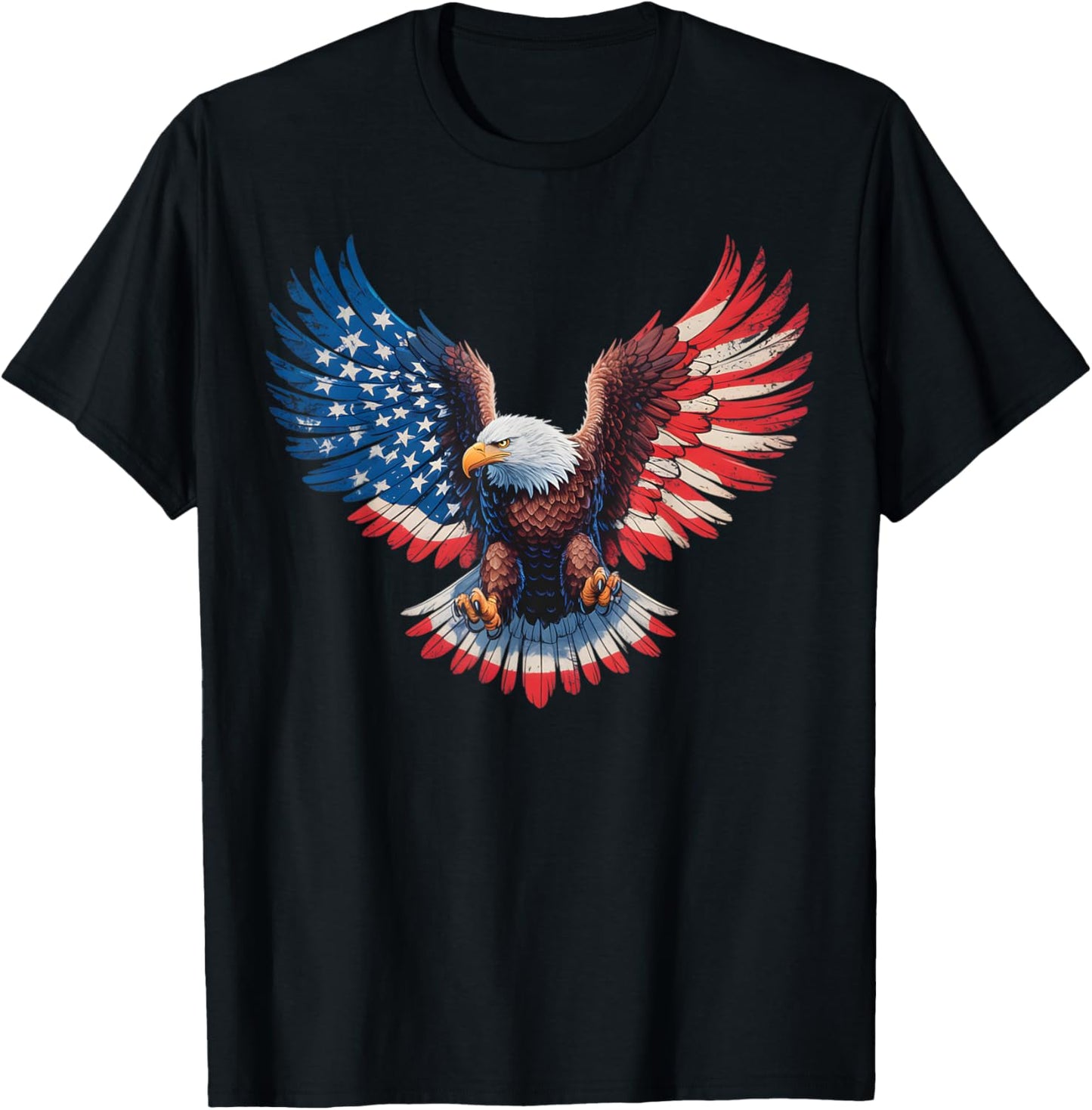 American Flag Bald Eagle Patriotic Pride 4Th Of July Usa