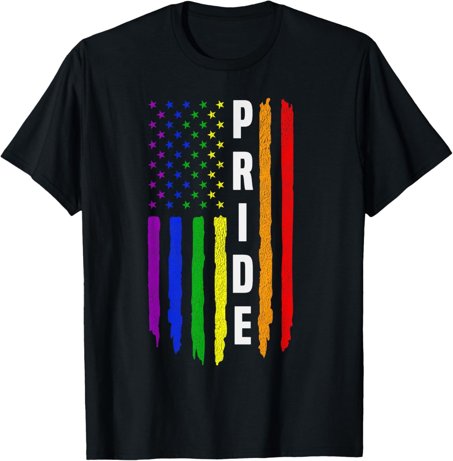 Usa Flag Rainbow 4Th Of July Lgbtq Gay Pride Month Lgbt