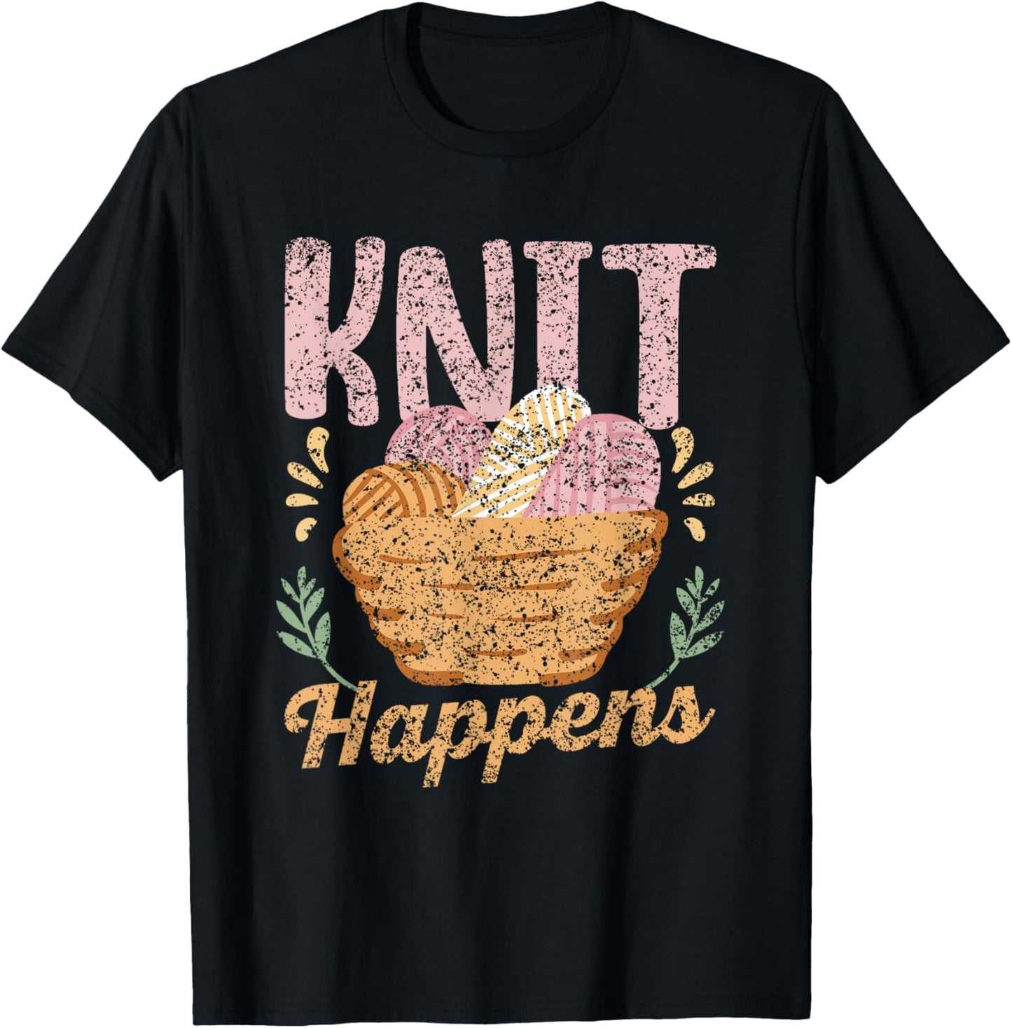 Knit Happens Knitter Yarn Hobby Knitting