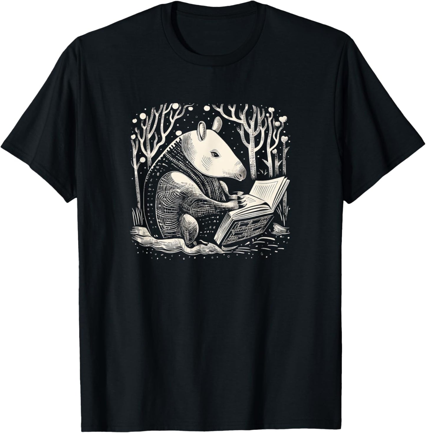 Tapir Gifts Shirts & Hoodies Funny Retro Vintage Woodcut Art Tapir Lover