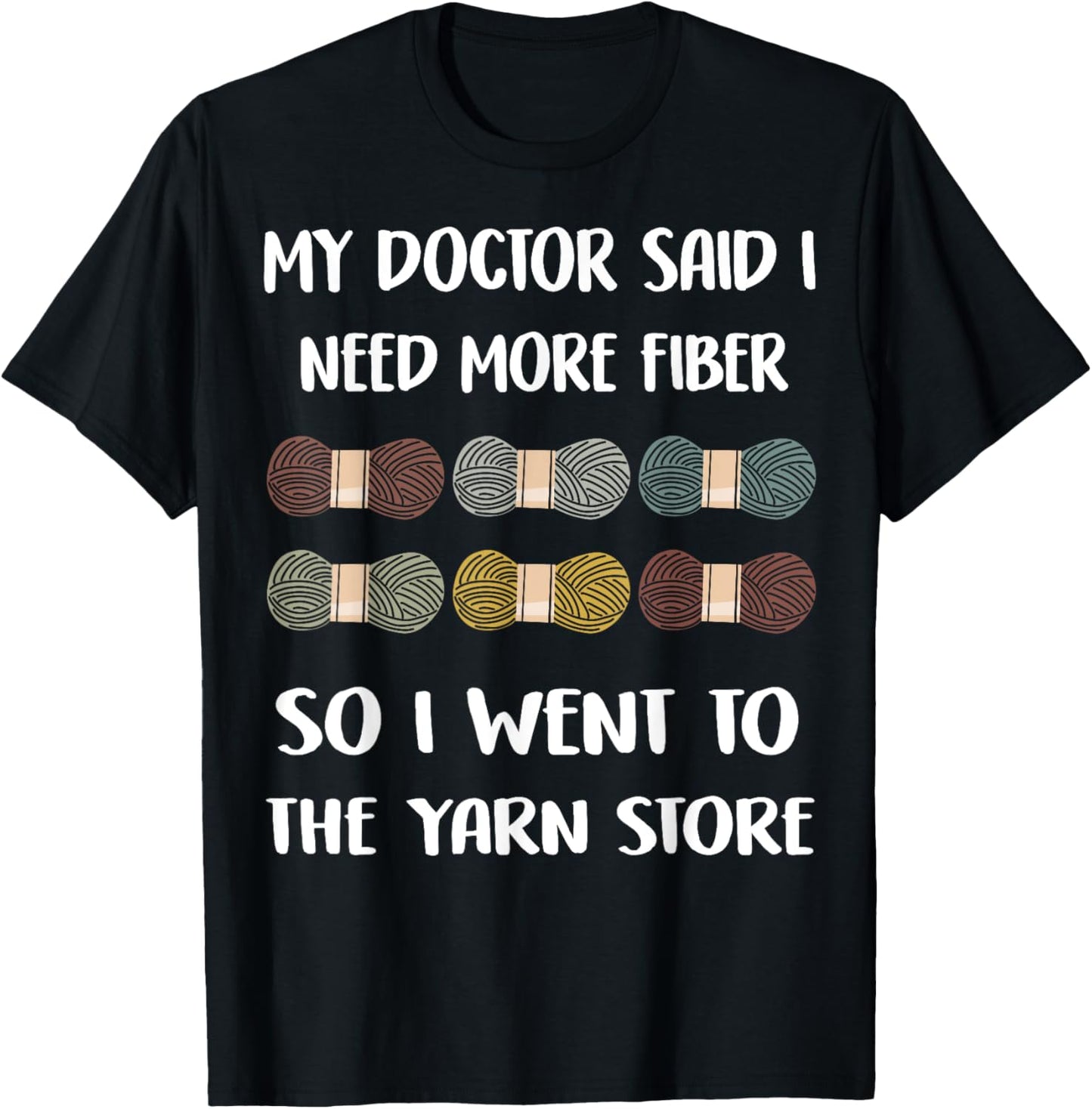 Funny Fiber Knitting Joke, Yarn Crochet Joke