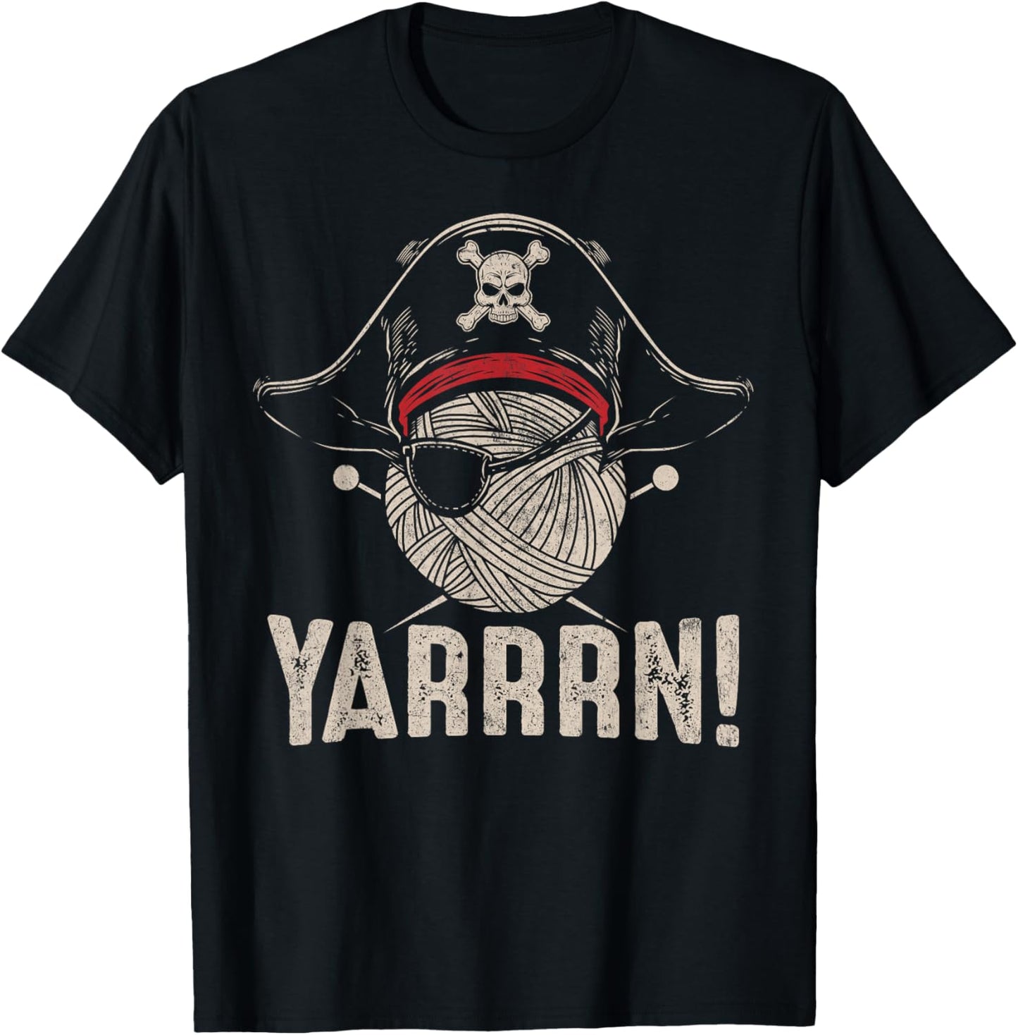 Yarrrn Pirate Yarn Lover Crocheter Funny Crocheting