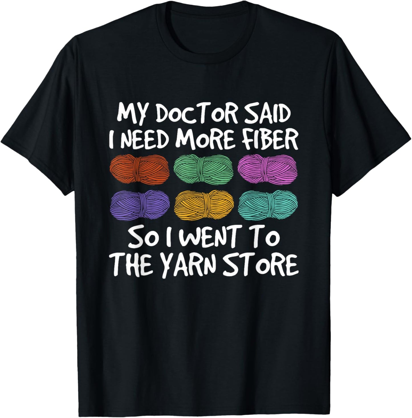 Funny Fiber Knitting Joke, Yarn Crochet