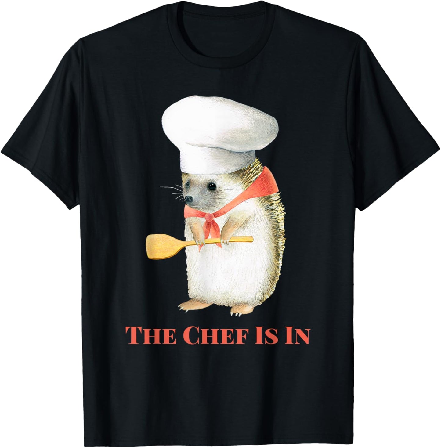 Hedgehog Chef The Chef is In Cute Hedgehog Pizza Maker