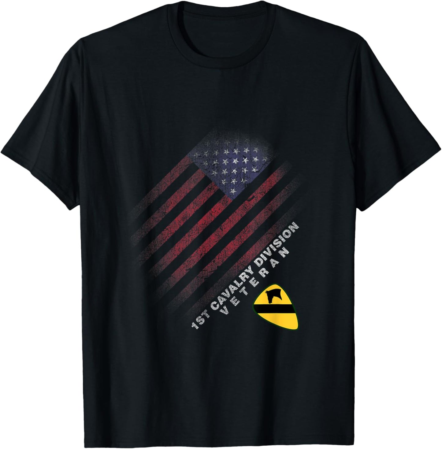 1St Cavalry Division Veteran American Flag Veterans Day Xmas