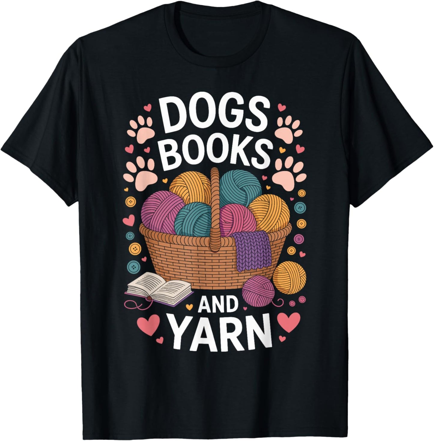 Dogs Books And Yarn Funny Knitting
