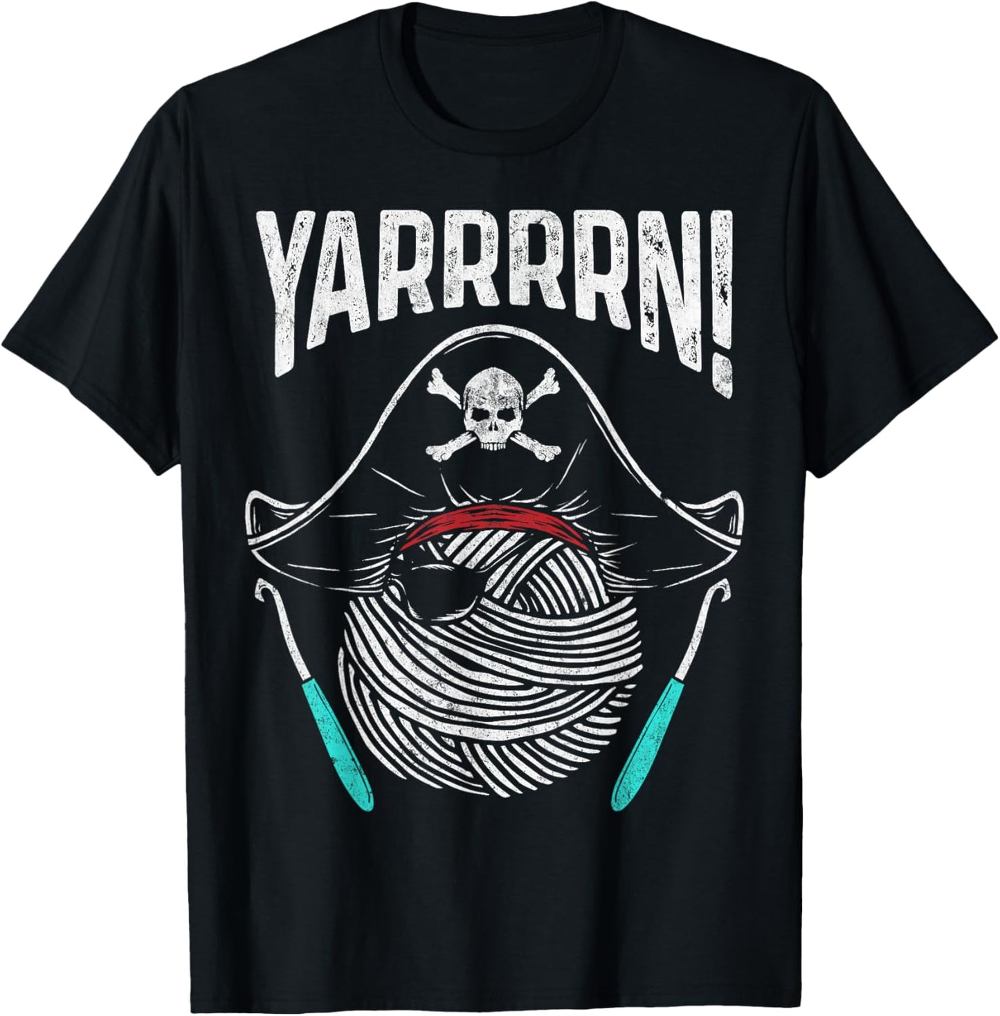 Yarrrn Pirate Yarn Hooks Crochet Funny Knitting Enthusiast