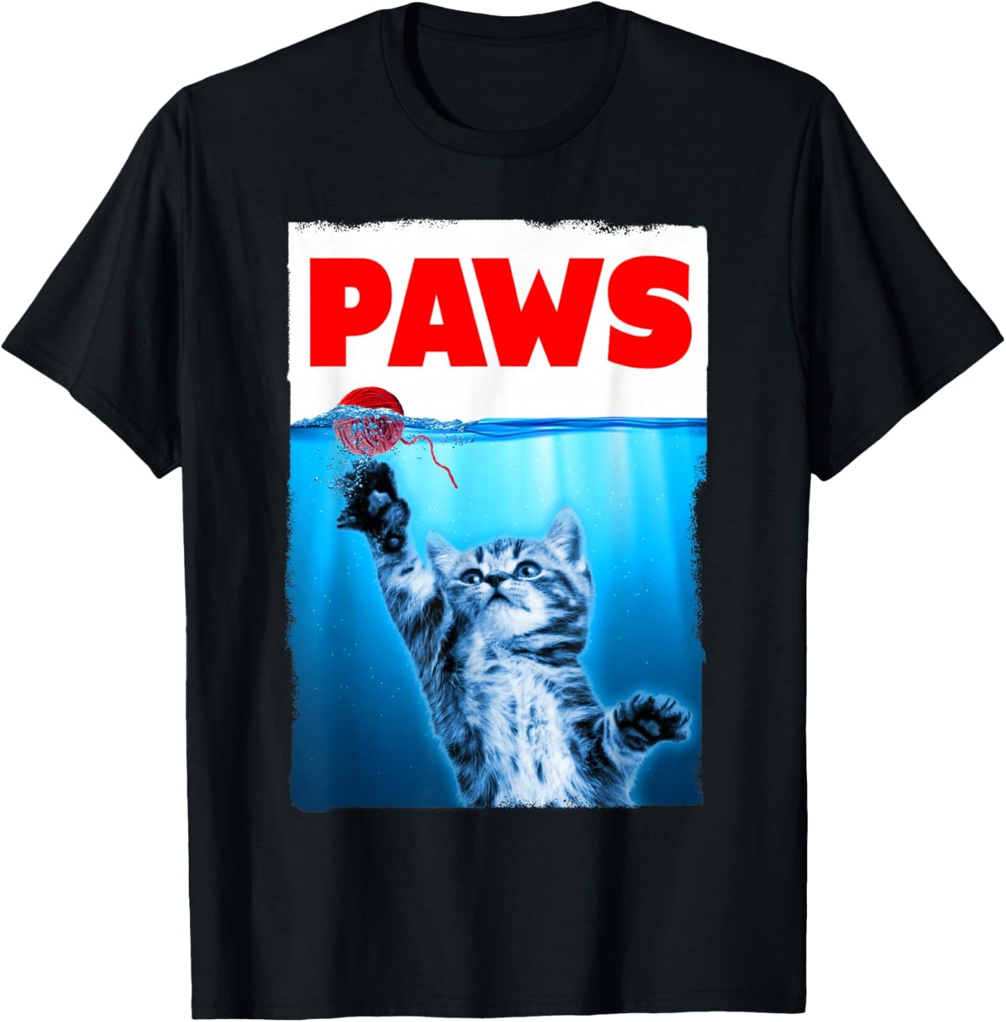 Paws Cat Parody Chasing String Ball