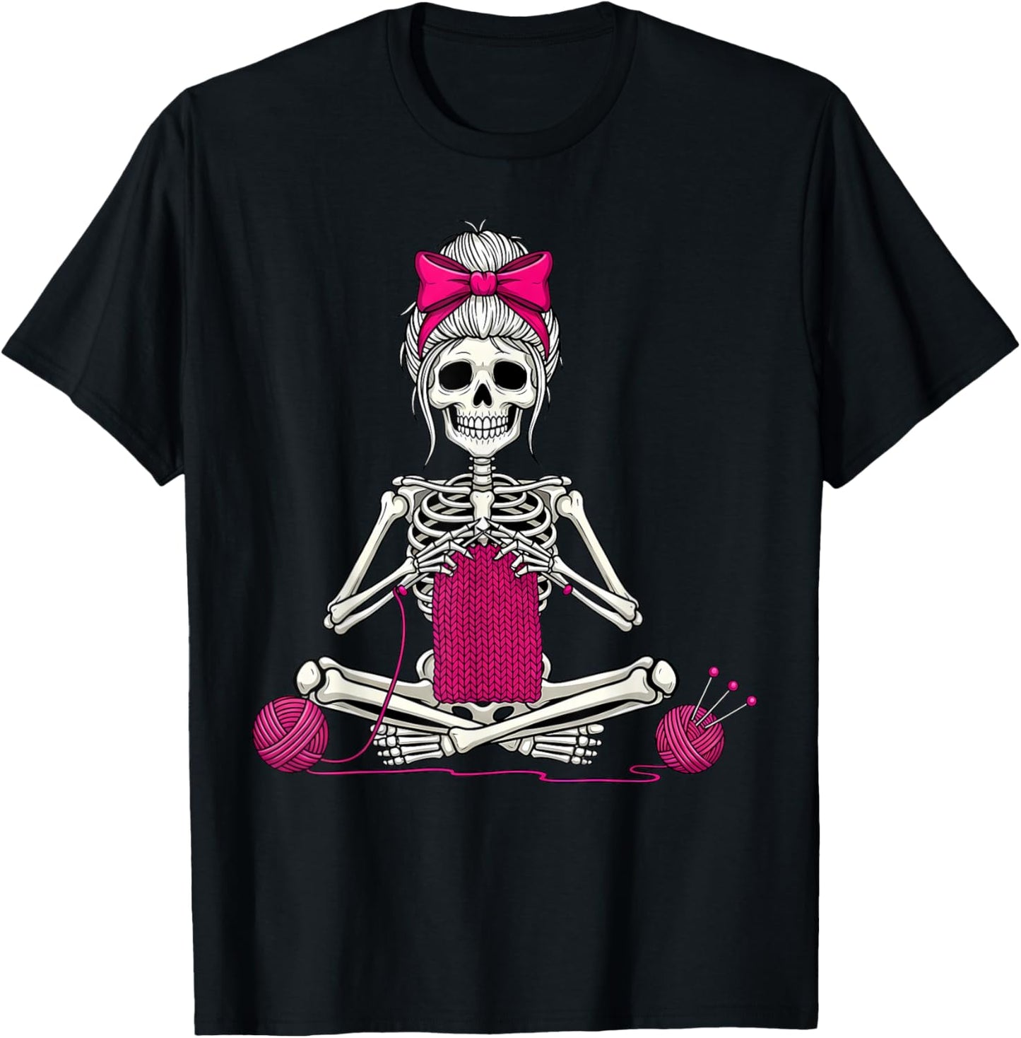 Halloween Spooky Skeleton Yarn Craft Crochet