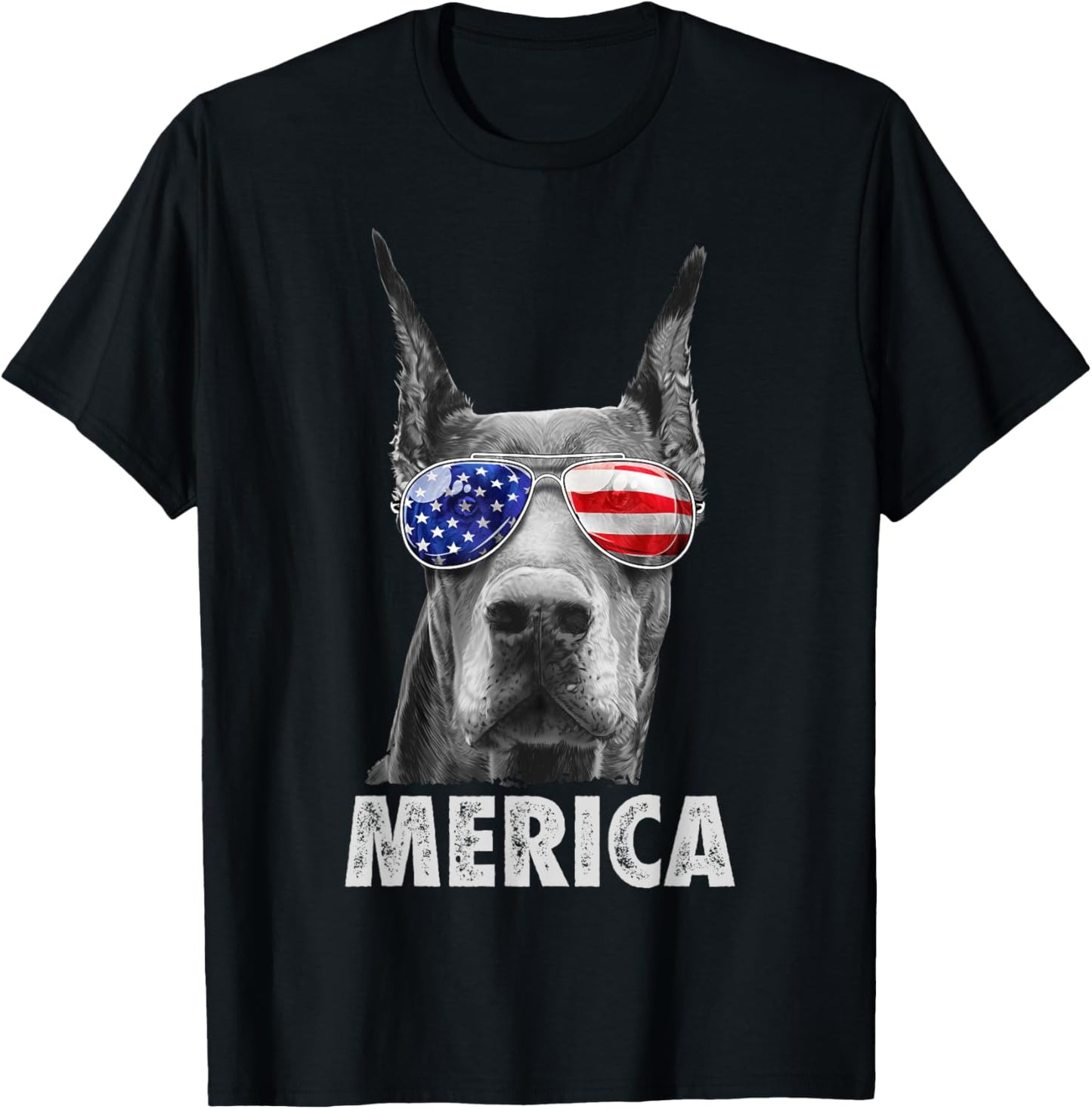 Doberman 4Th Of July Merica Men American Flag Sunglasses