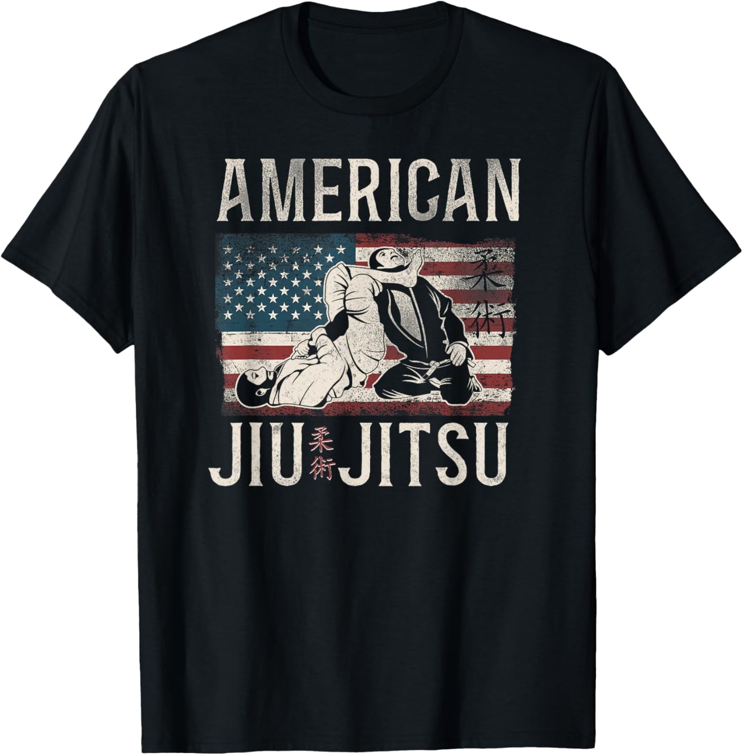 Jiu Jitsu Patriotic American Usa Flag American Jiu Jitsu