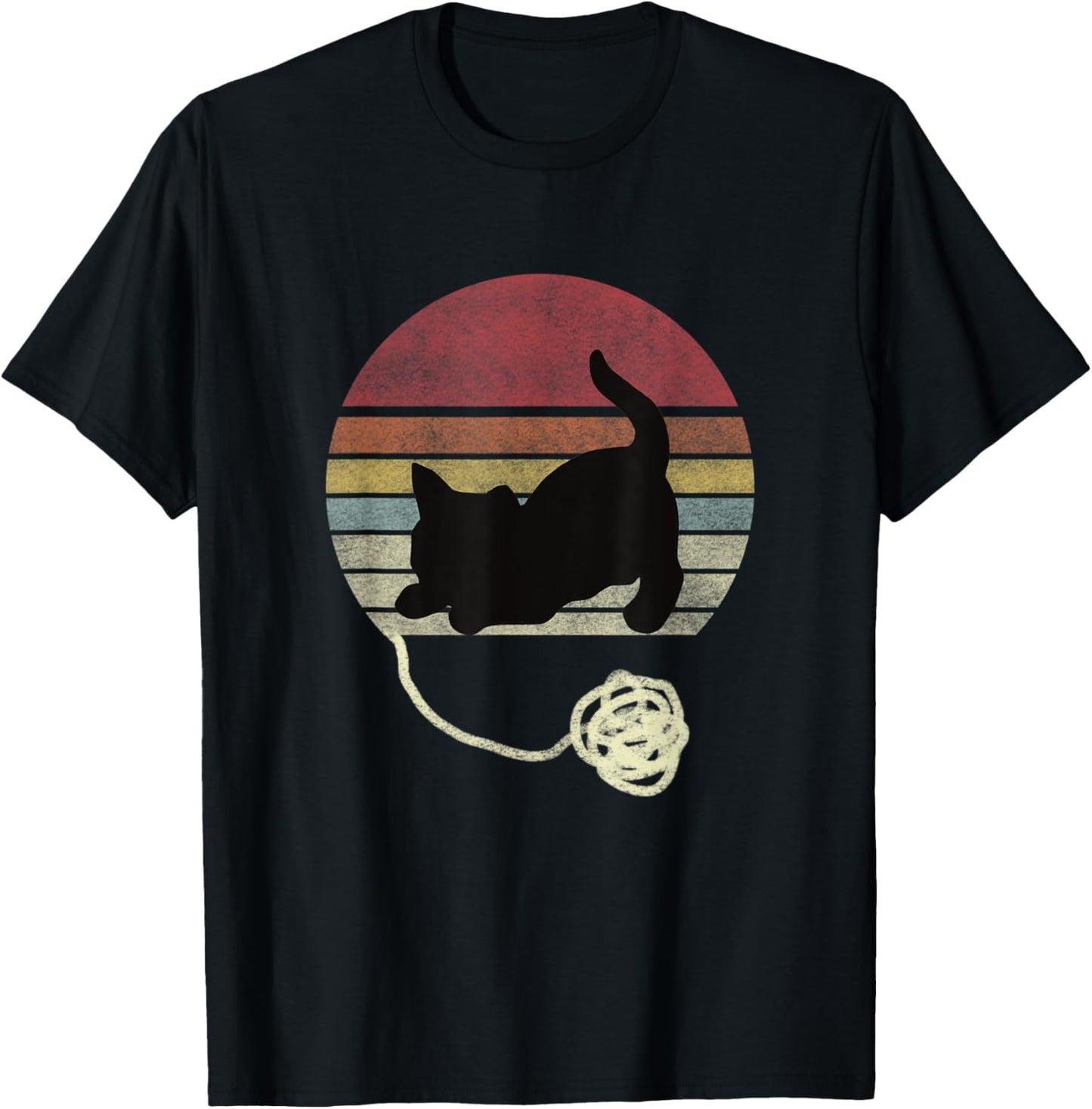 Retro Kitten Sunset Yarn