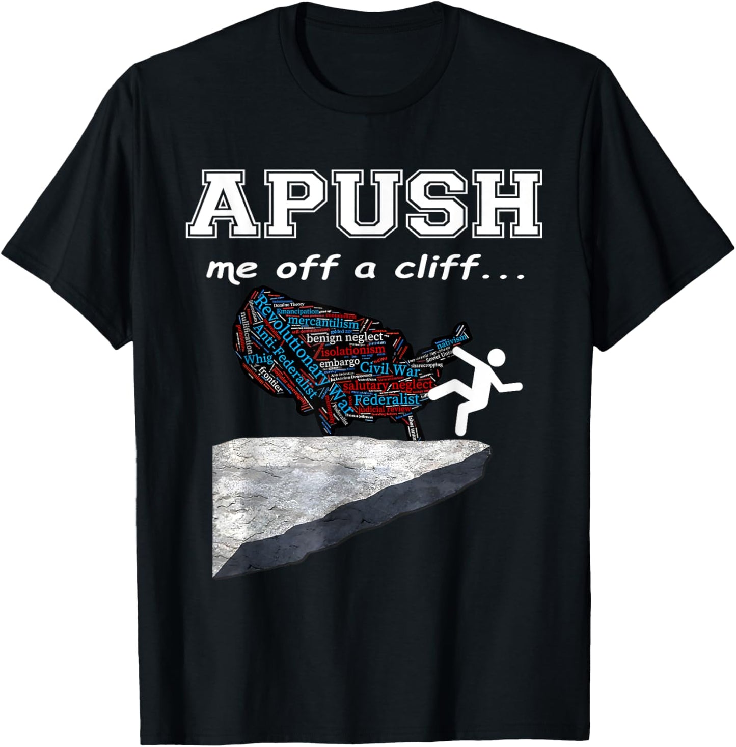 A Push Me Off A Cliff Trendy Funny Ap Exam For Usa Students