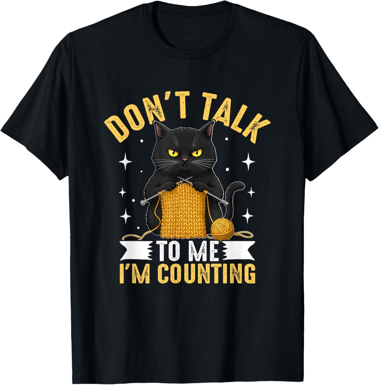 Don't Talk To Me I'm Counting Cat Yarn