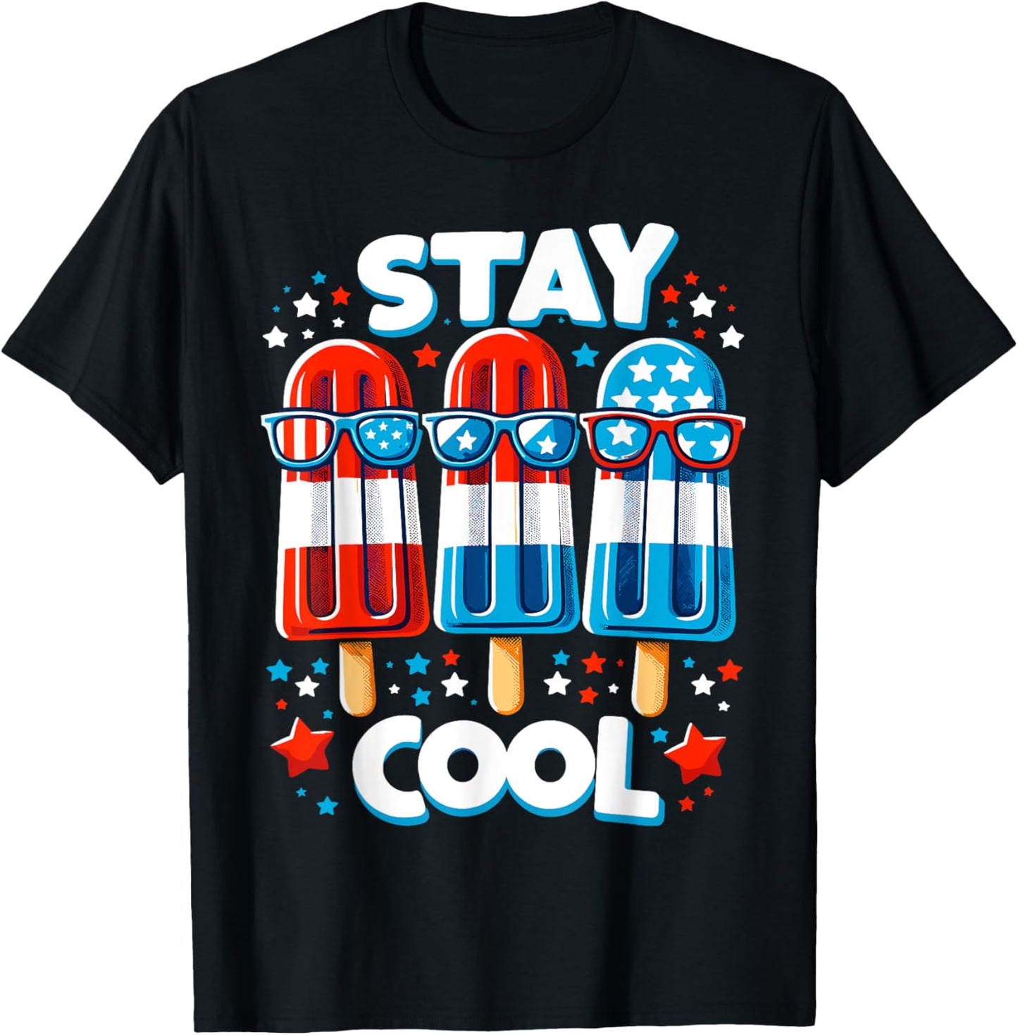 Stay Cool 4Th July Boys Popsicle Usa Flag American