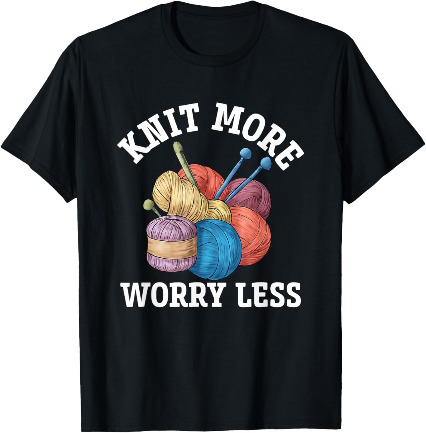 Knit More Worry Less Yarn Relaxation