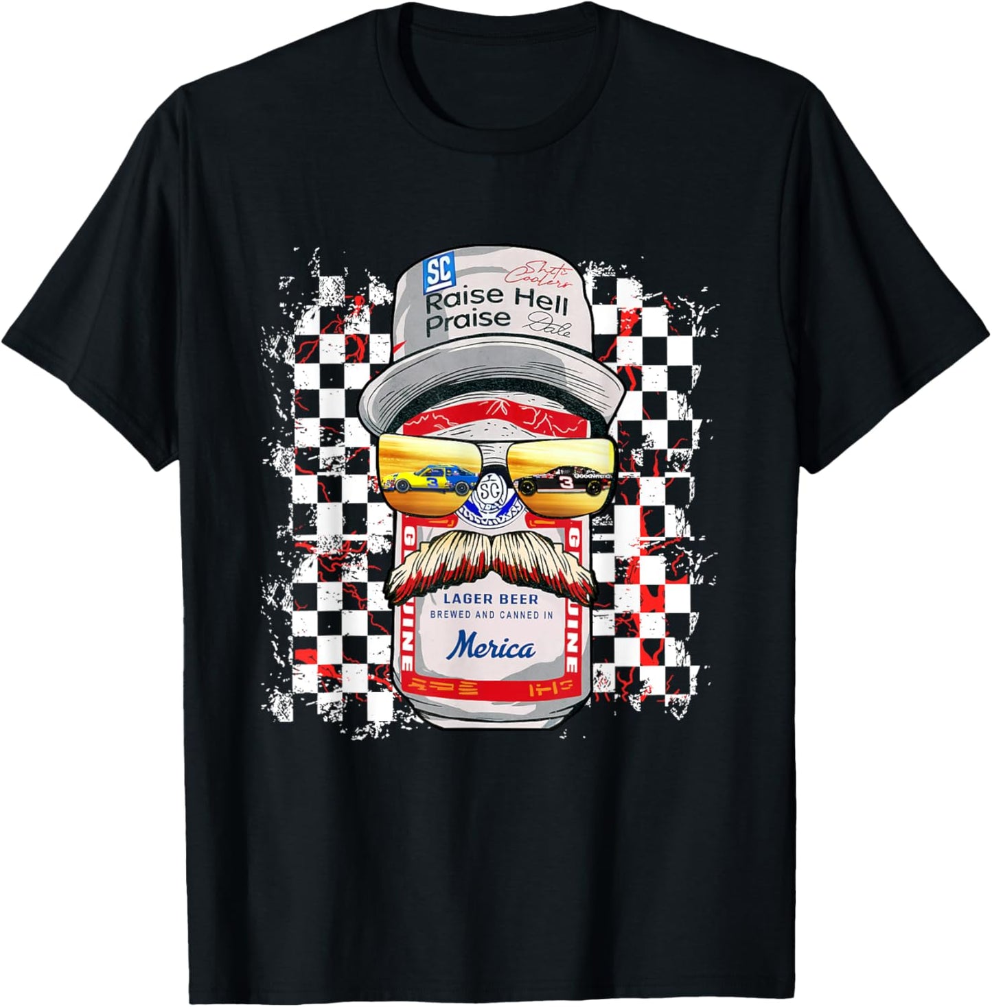 Vintage Motorsport Classic 80s Racing Outfits Drinkin' Beer