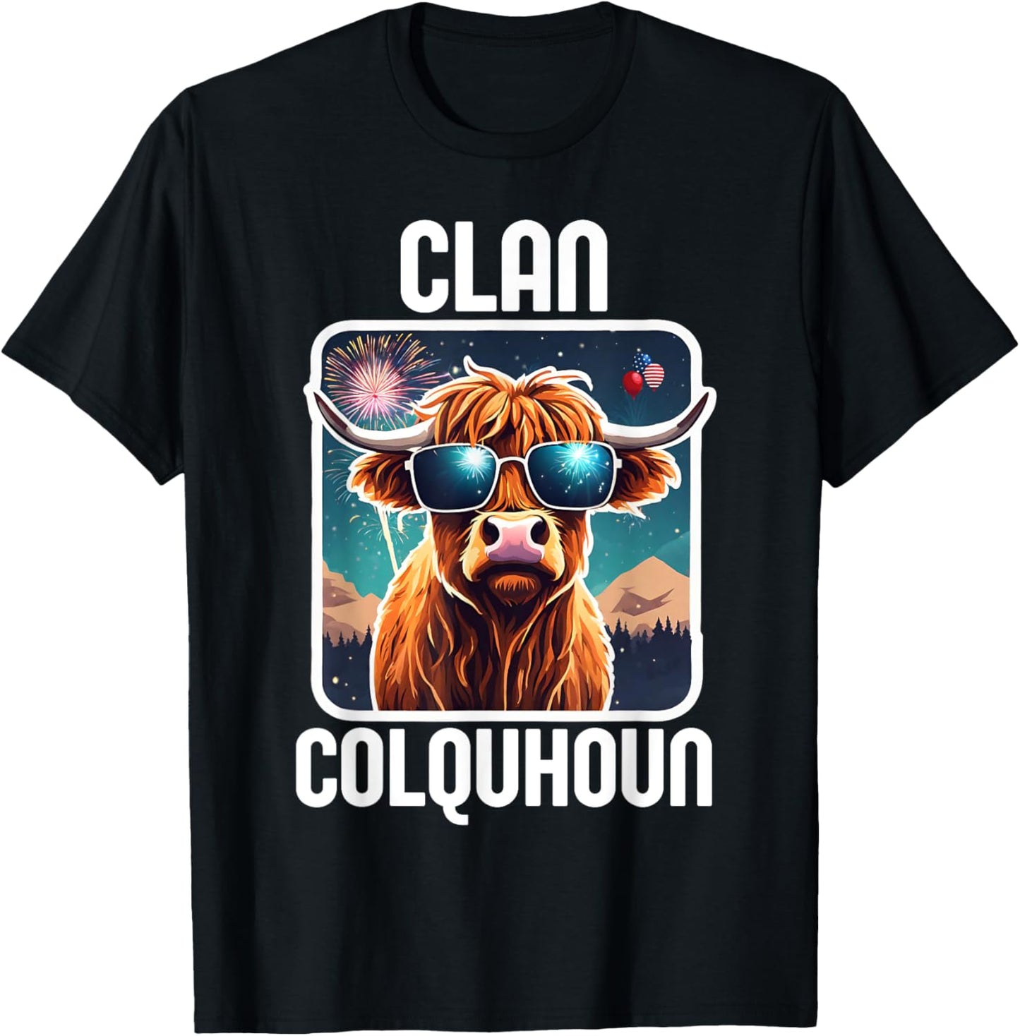 Colquhoun Clan 4Th July Scottish Family Name Usa Party