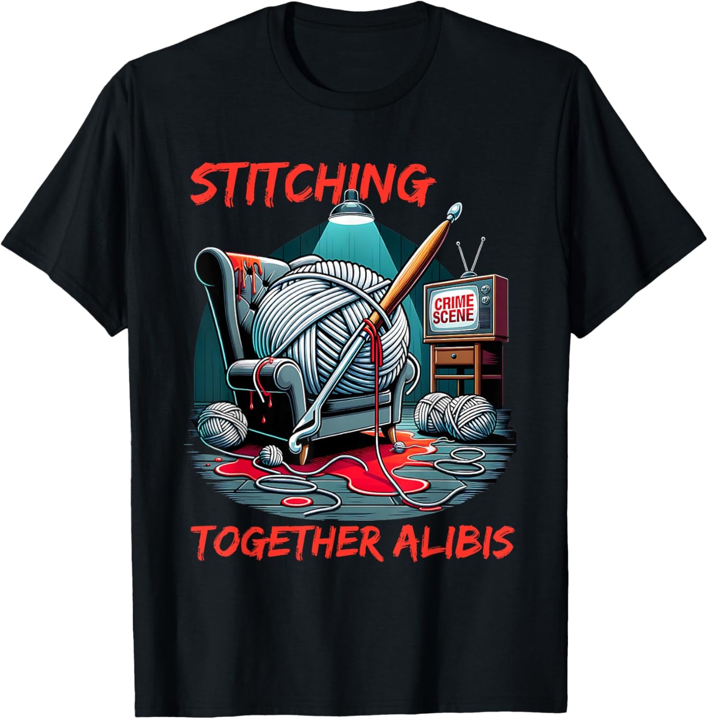Knitting Stitching Alibis Crochet And Crime Shows