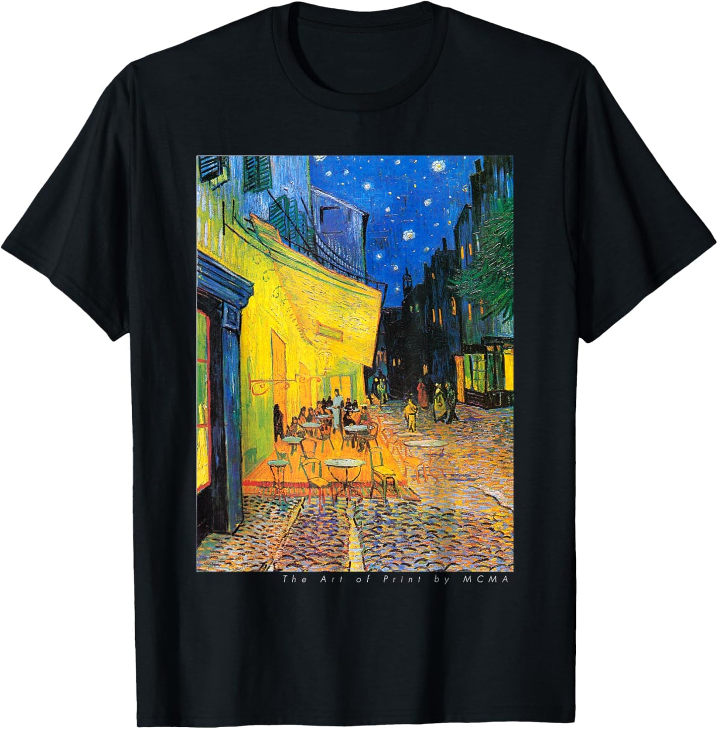 Cafe Terrace at Night, Van Gogh, Art Print Graphic Tee