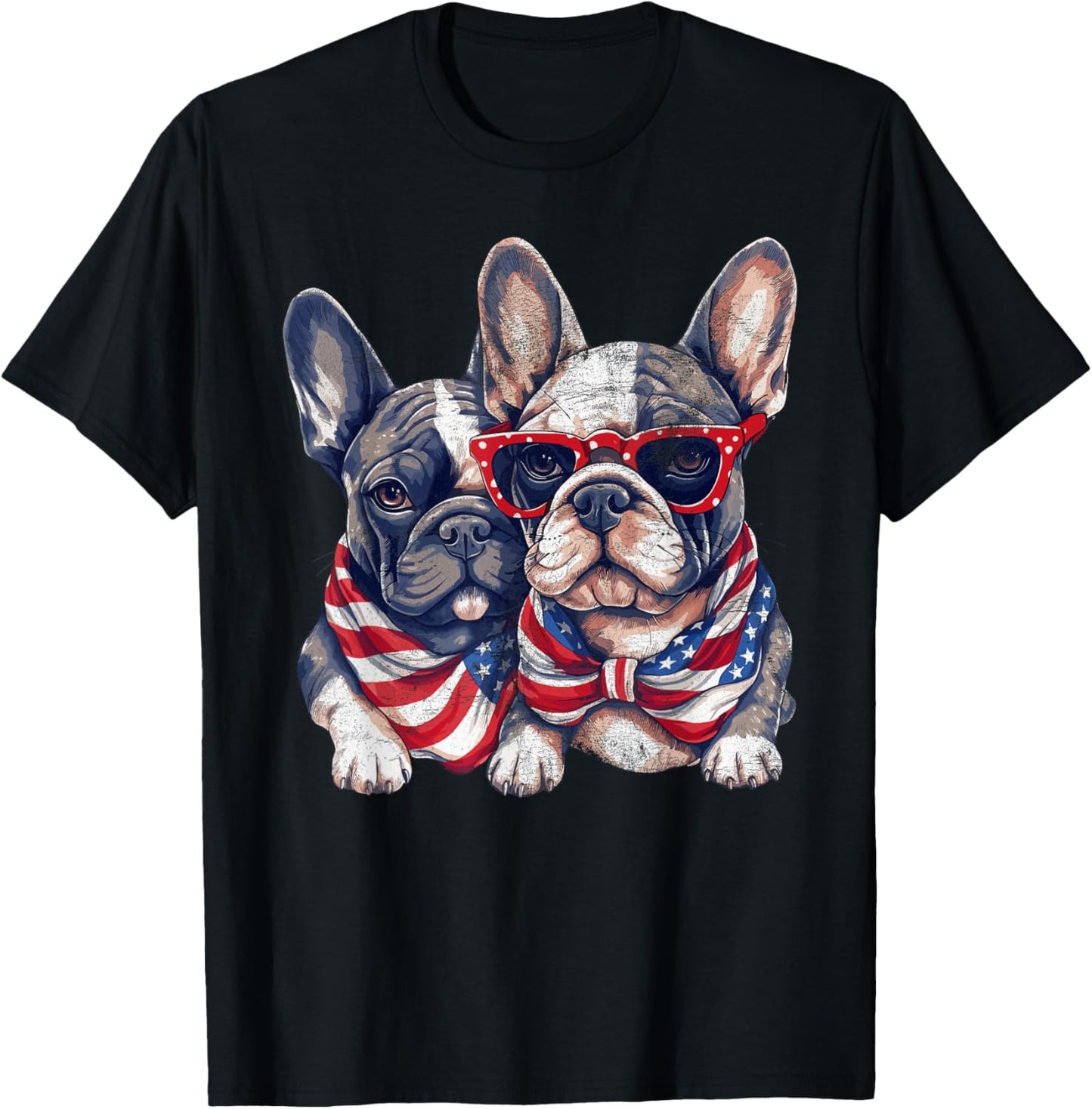 French Bulldog American Flag Patriotic 4Th Of July Frenchie
