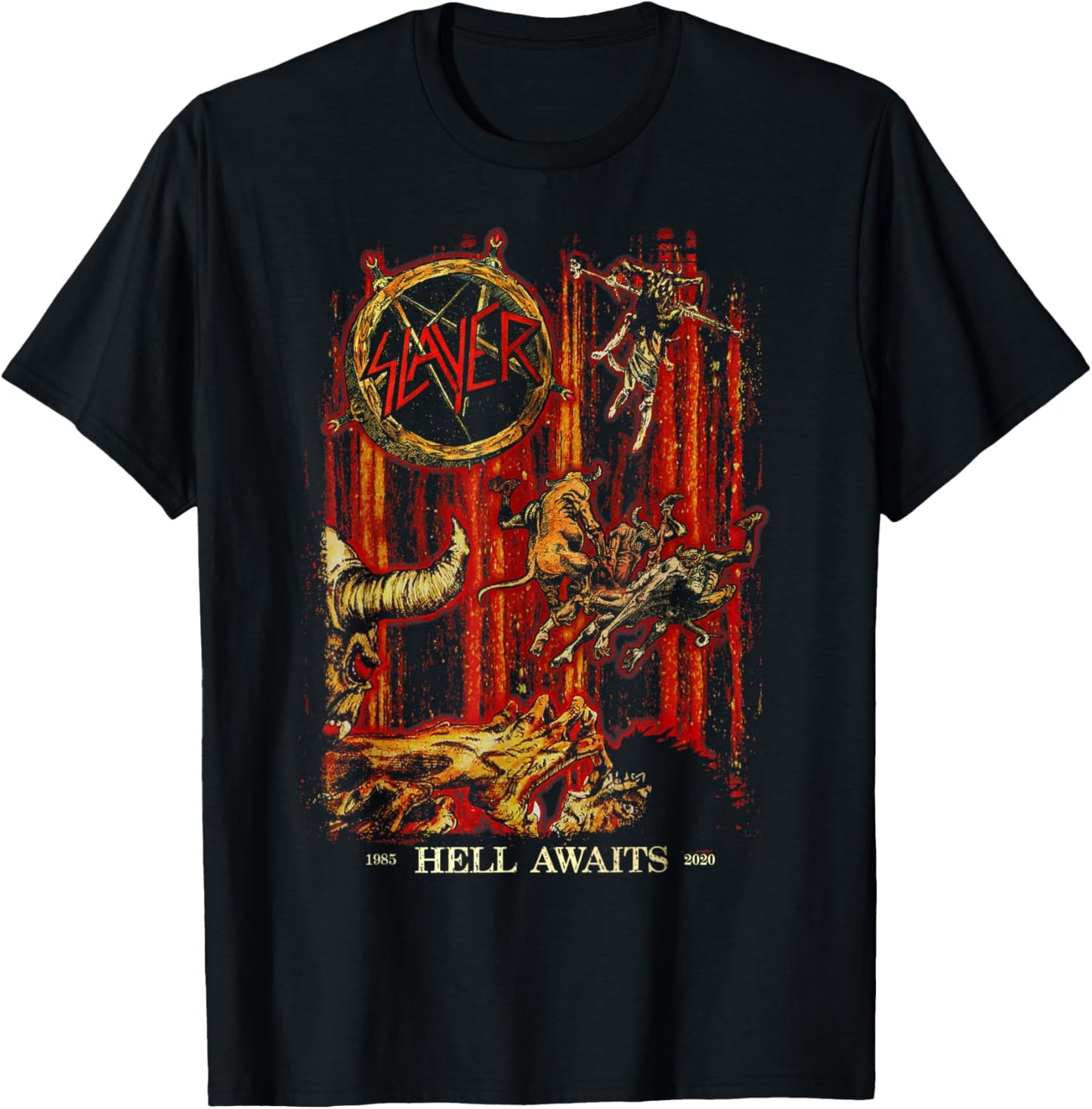 Slayer Hell Awaits Anniversary Cover