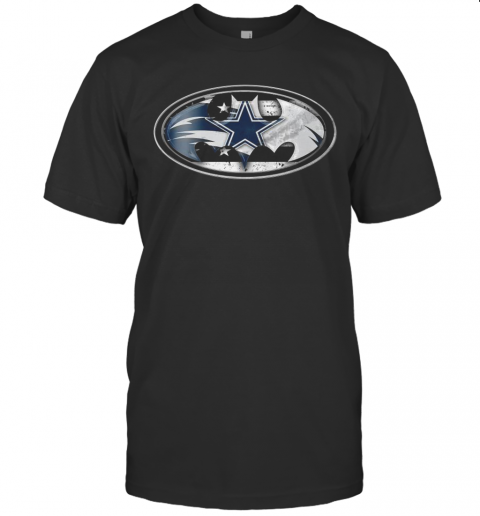 Dallas Cowboys Batman Logo T Shirt