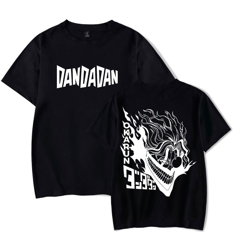 Dandadan Merch Anime Okarun T Shirt Dan da dan Short Sleeve Crewneck Tshirt Men Women Harajuku Top