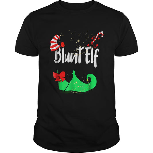 Family Matching Blunt Elf Christmas shirt