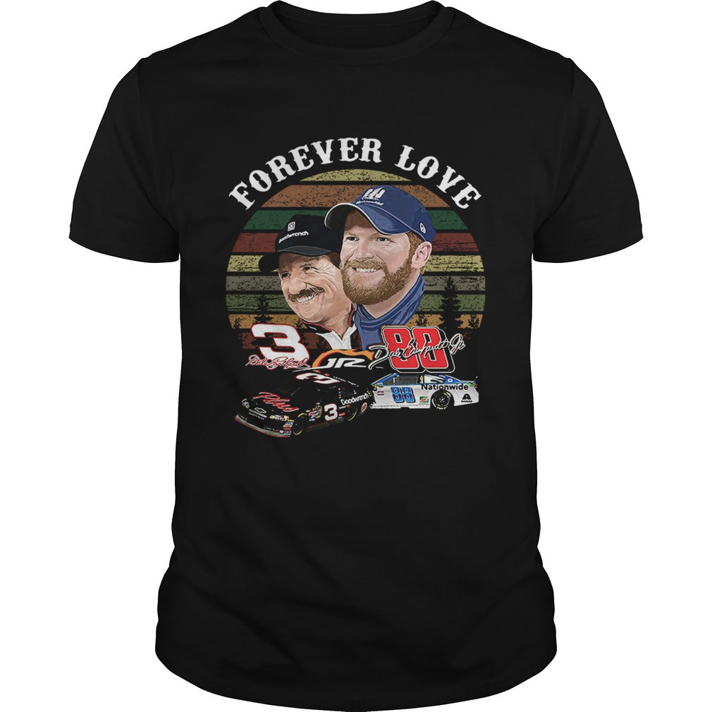 Forever Love 3 Jr 88 Goodwrench and nationwide shirt