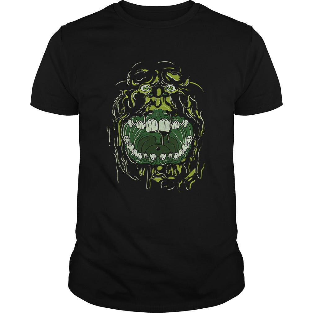 Ghostbusters Slimer Face Halloween Costume Graphic shirt